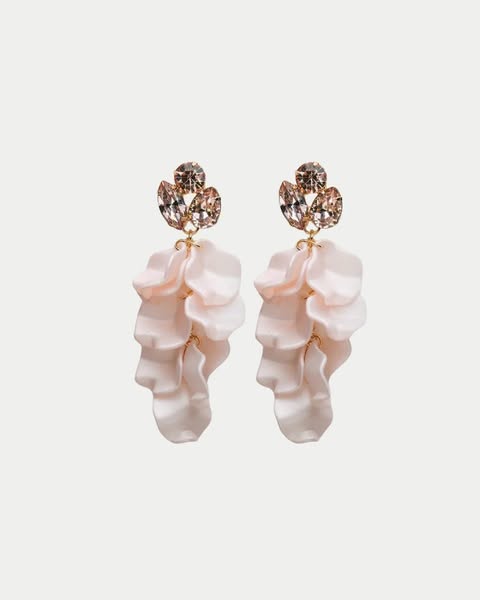 Leaf Stone Earrings