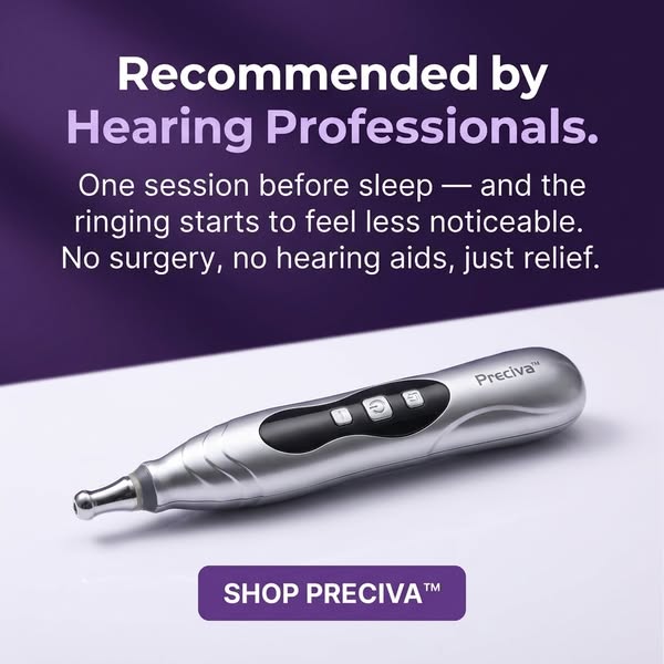 The ringing was never my ears