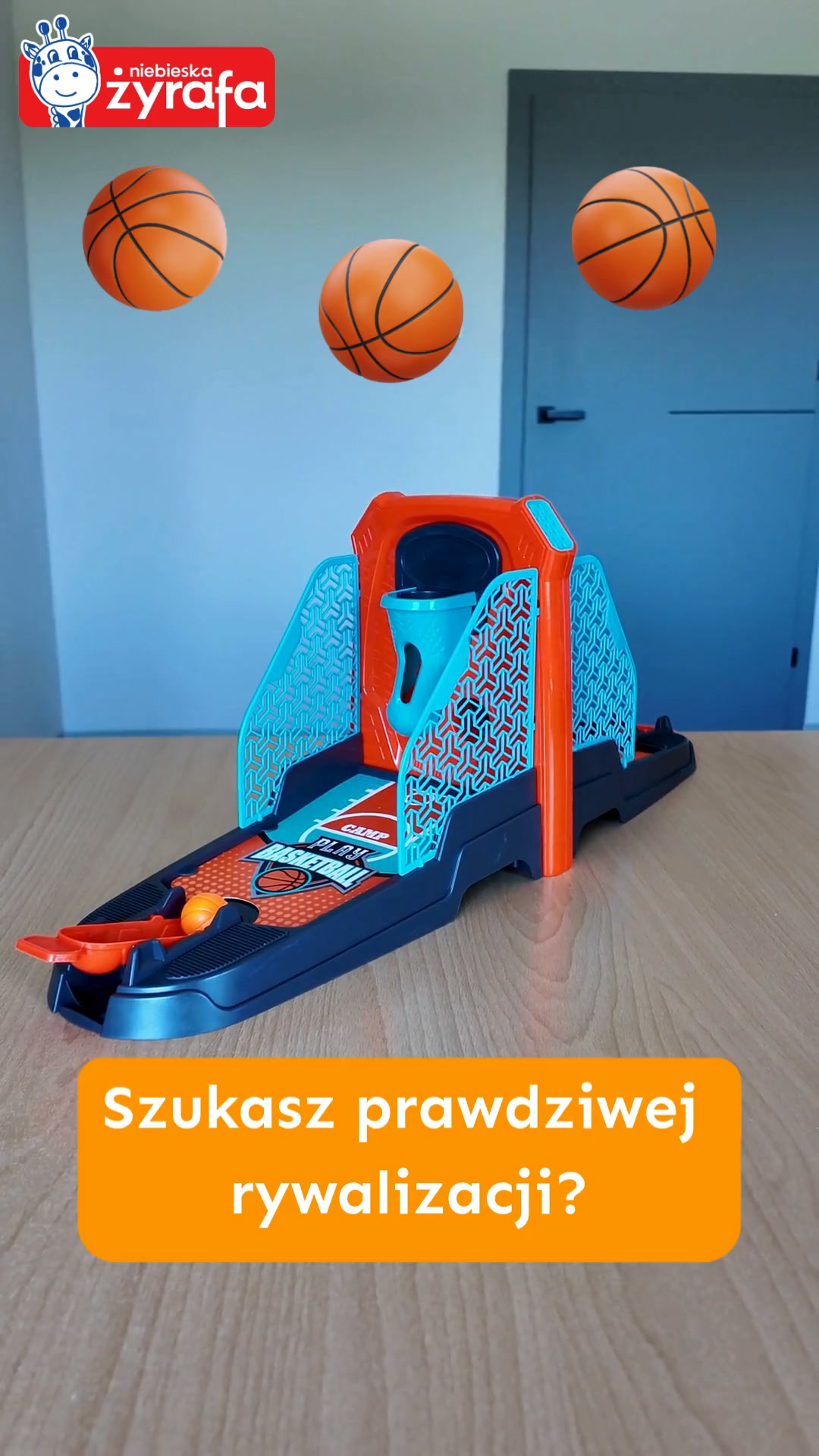 Wejdź do gry i przejmij kontrolę nad koszem