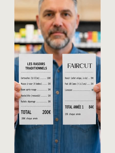 Économise 150 à 260€ par an