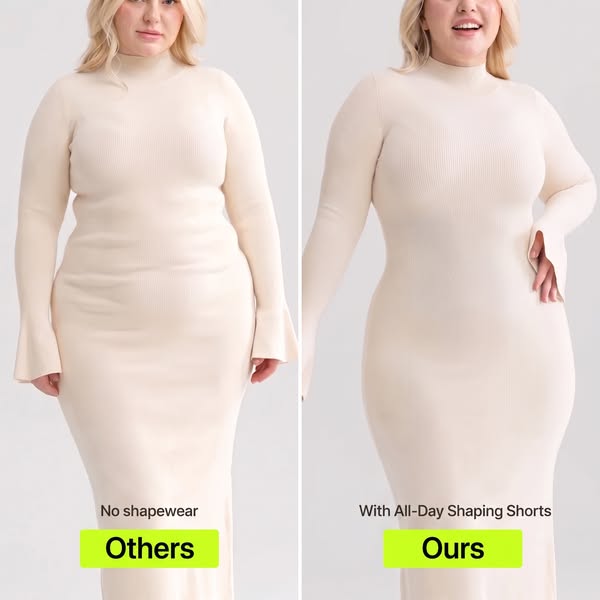 No Roll-Down. No Chafing. All Day