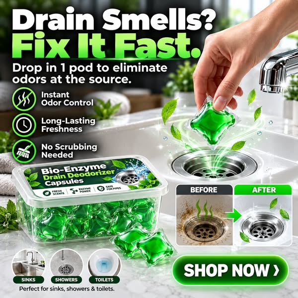 Drain Still Smells After Cleaning?