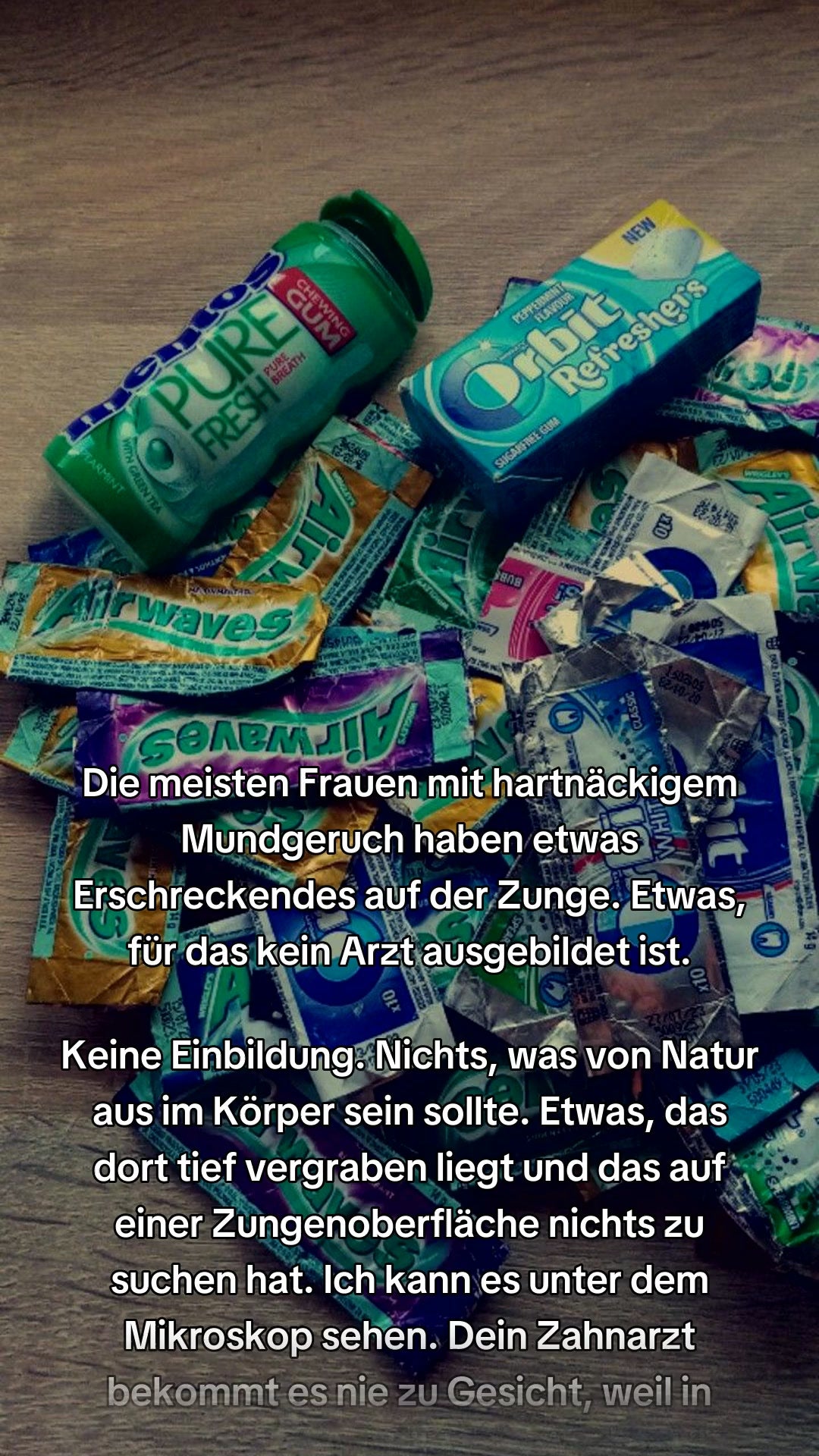 Es liegt nicht an deiner Hygiene