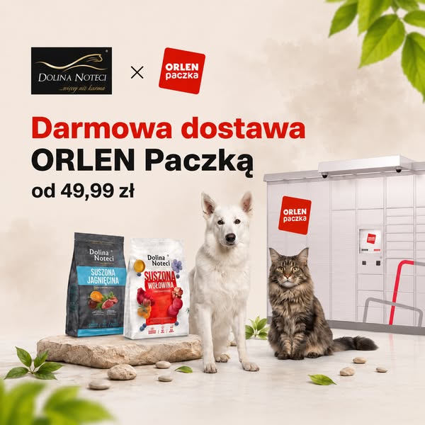 Darmowa dostawa ORLEN Paczką od 49,99 zł