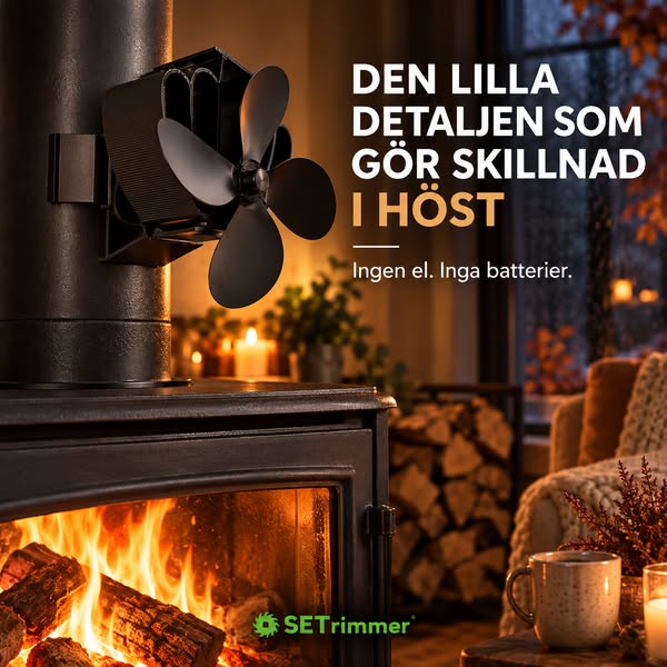Sprid värmen i rummet