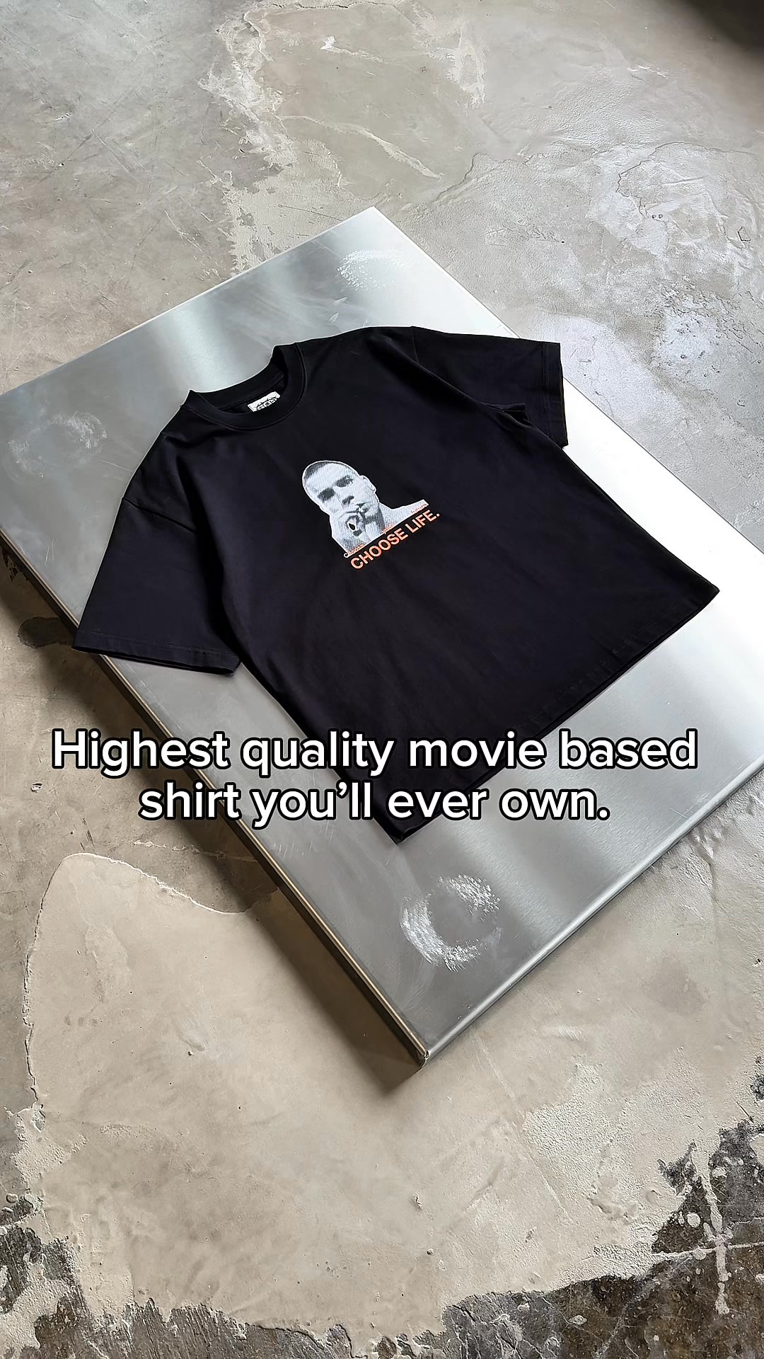 Film-based t-shirts done right.