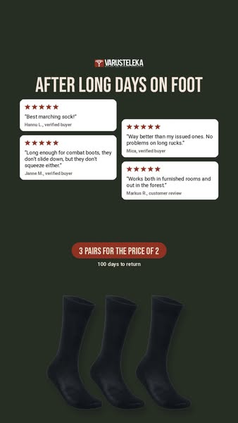 “Best marching sock!”