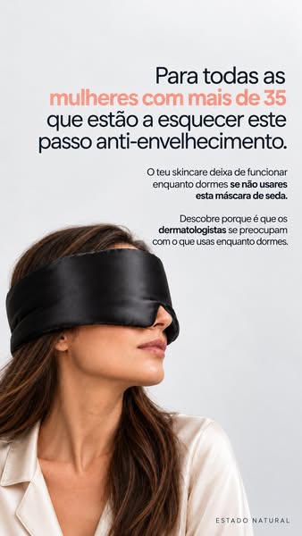 Máscara de sono profundo