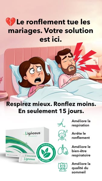Réparez le ronflement. Sauvez votre sommeil. Essayez Lignosus.