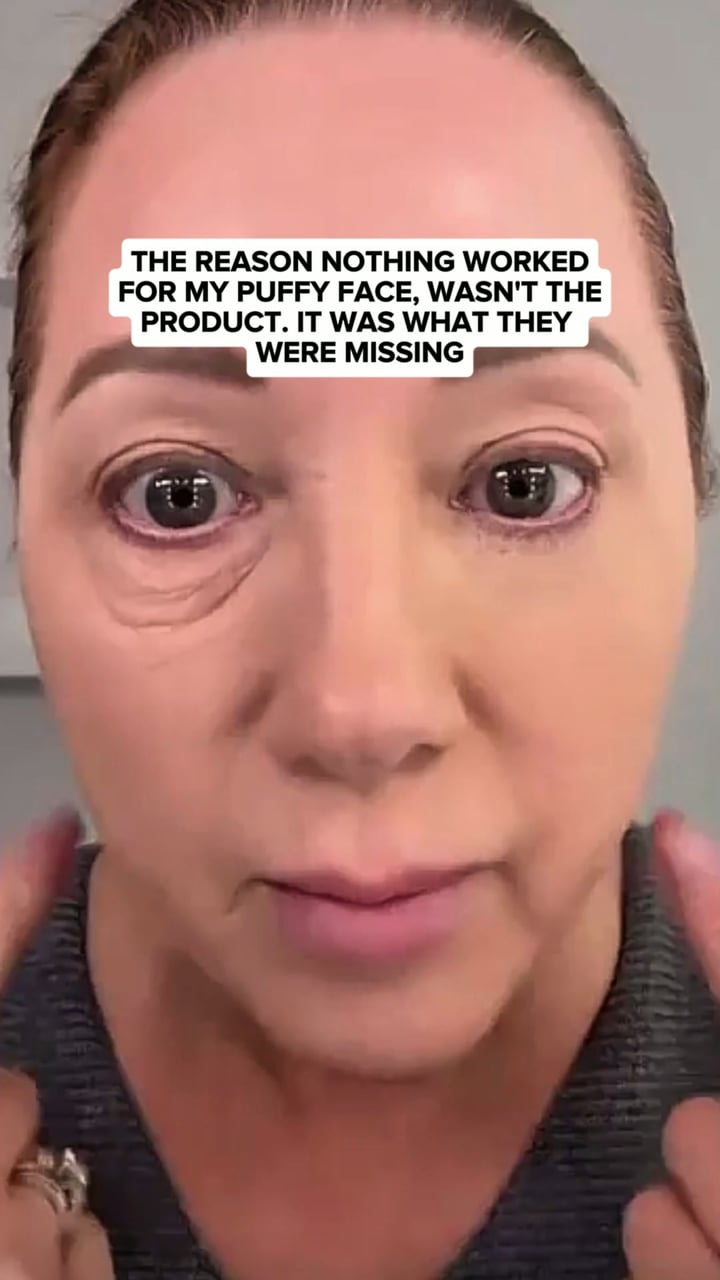 Drain morning puffiness & sculpt your face in 2 minutes flat.