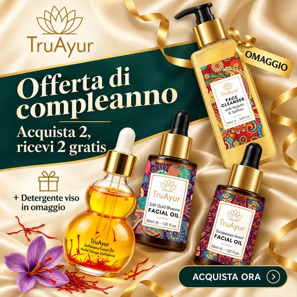 Acquista 2 prodotti, ne ricevi 2 in omaggio + un detergente viso gratuito