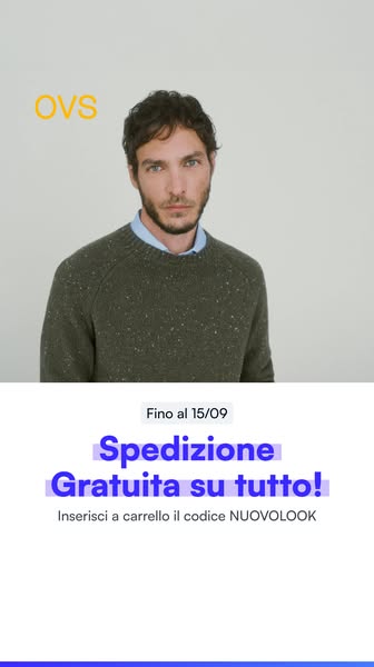 Approfitta della Spedizione Gratuita di OVS su tutto