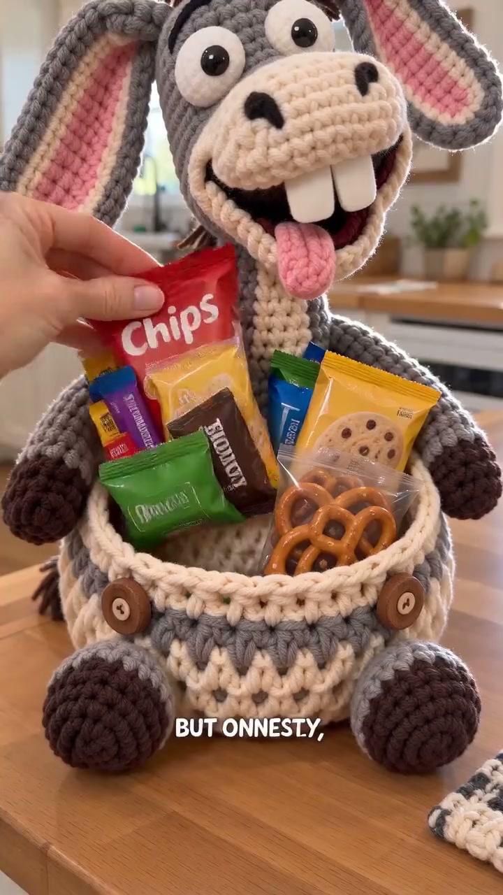 Crochet Your Own Ridiculous Snack Buddy!