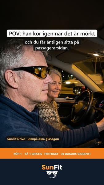 Glasögon för mörkerkörning
