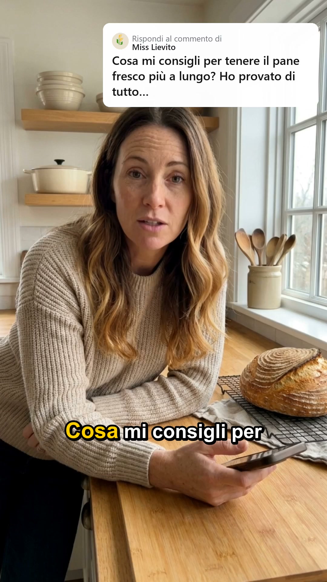 « È buono, il tuo pane. » Aveva sei giorni.