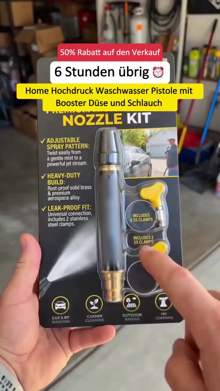 Strapazierfähige Verstellbare Schwenkschlauchdüse