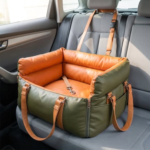 Elevated Dog Car Seat