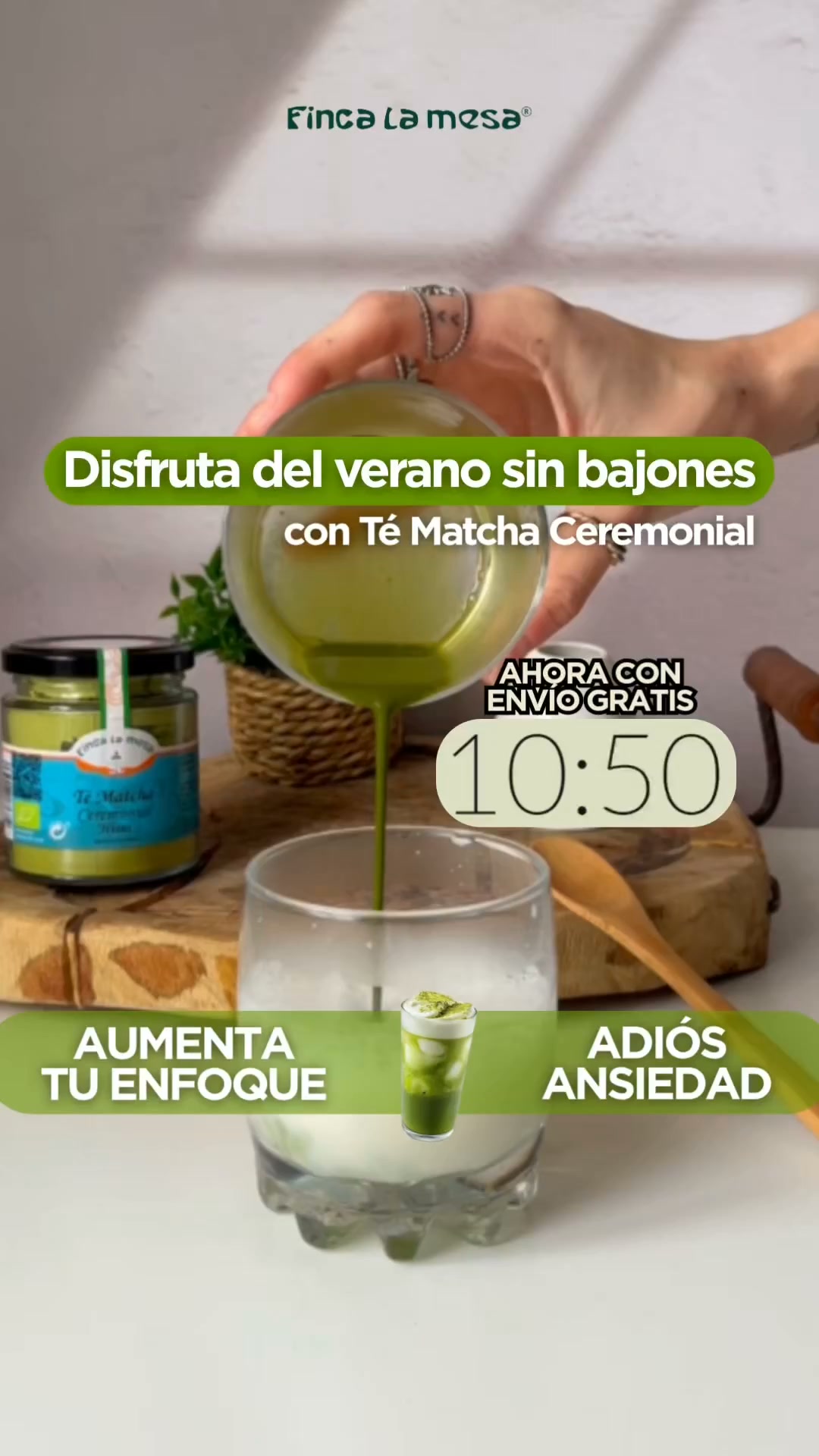 ENVÍOS GRATIS PARA TÉ MATCHA