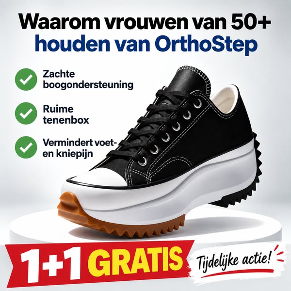 OrthoStep™ – Orthopedische Comfort Sneaker