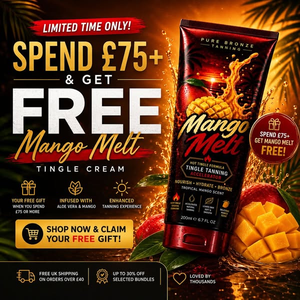 Spend £75+ & Get Mango Melt FREE