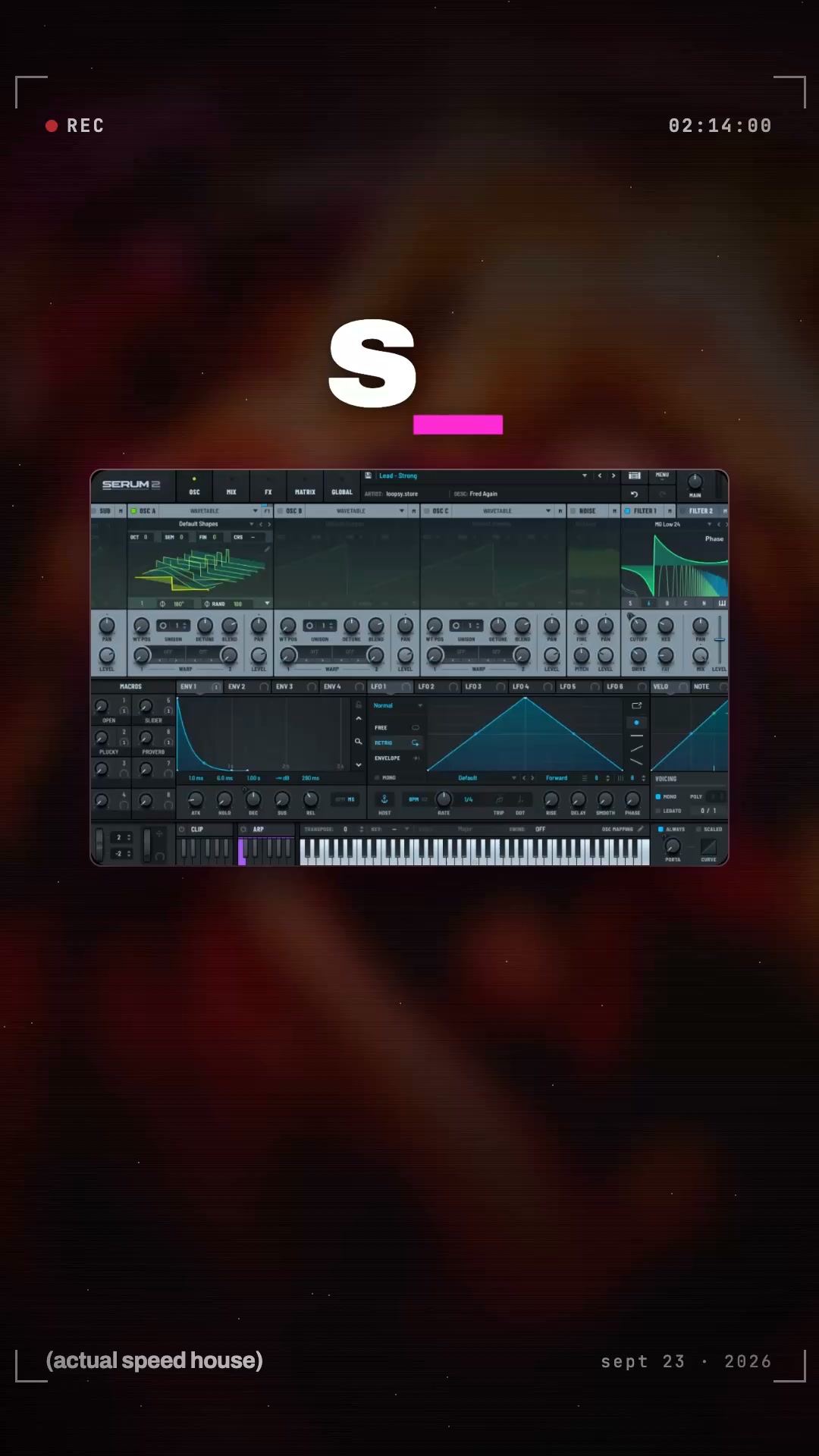 The Speed House Sound. Loaded.