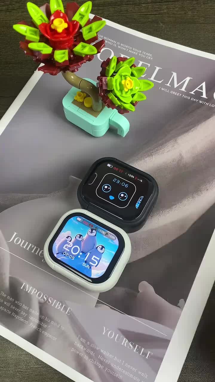 Color screen noise-canceling translation headphones