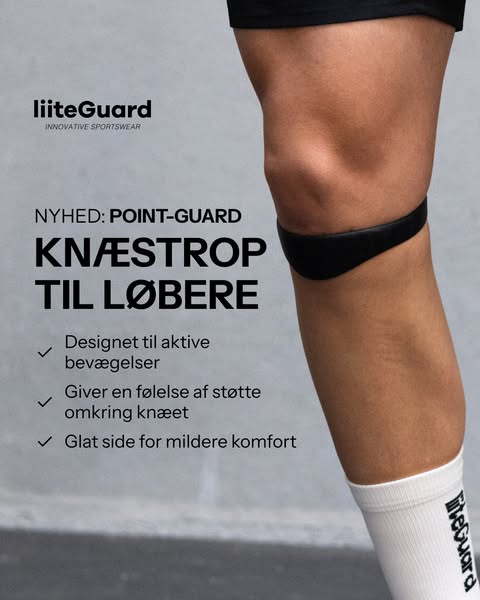 Knæstrop til løbere