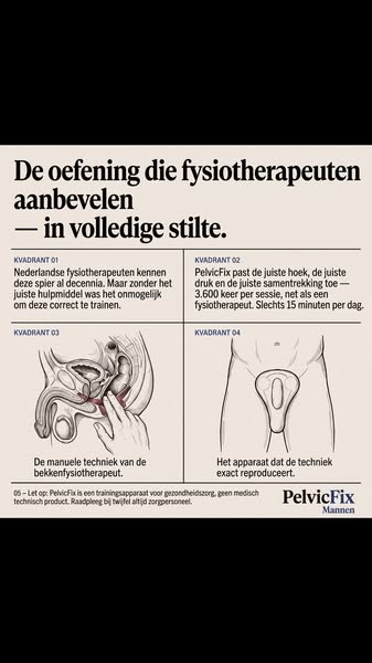 De oefening die fysiotherapeuten stilletjes aanbevelen.