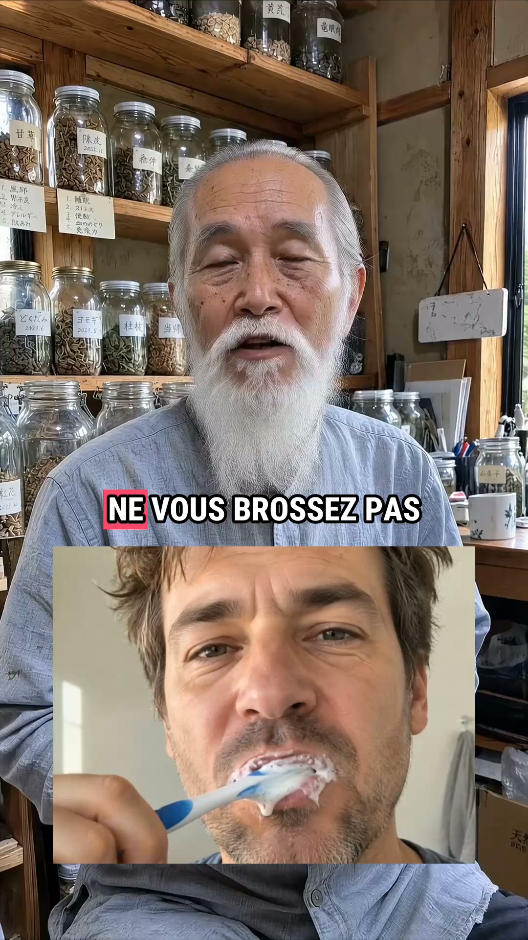 Le soin quotidien de vos dents, de l'intérieur.