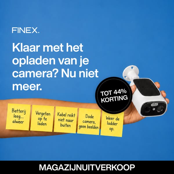 MAGAZIJN OPRUIMING: Tot 44% korting op alles