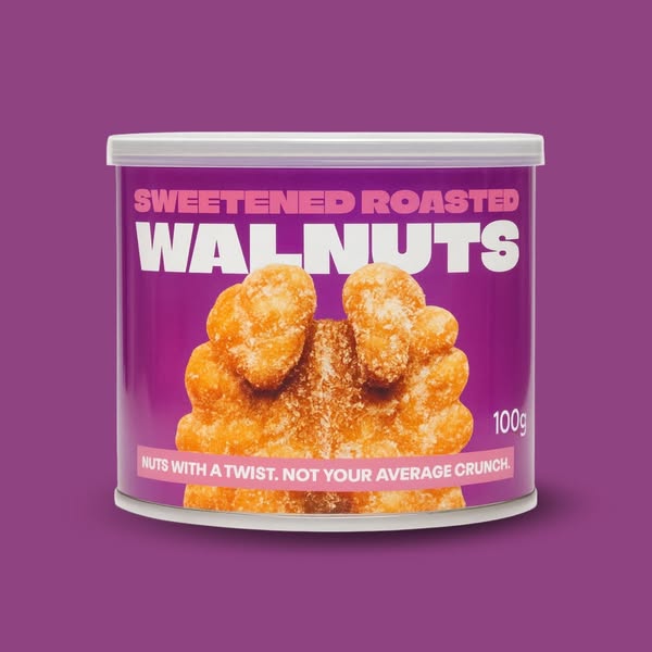 Sweetened Roasted Walnuts - 100g