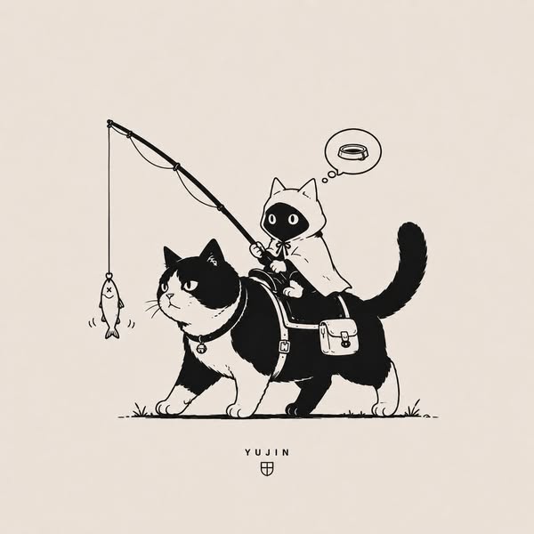 Endless Adventure Cat T-Shirt | Yūjin Japanese Anime Streetwear Clothing