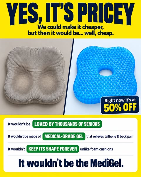 Trusted by 14,000+ seniors who were tired of foam cushions that flatten, shift, and stop working. - Stops ...