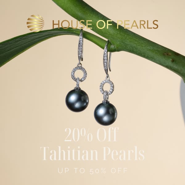 Tahitian Earrings—20% Off