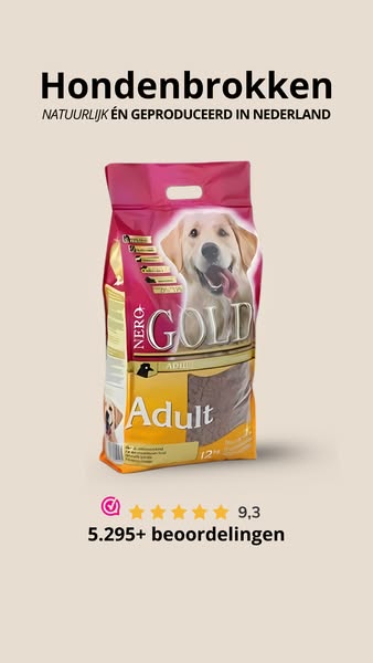 Geef je hond wat 'ie verdient