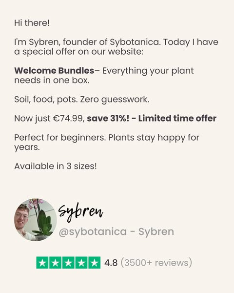 Rated 4.8/5 on trustpilot ( 3500+)