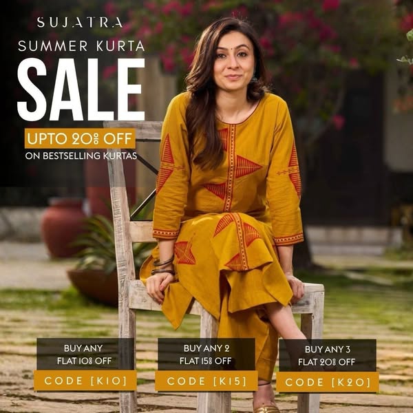 Sujatra’s Kurta Sale!