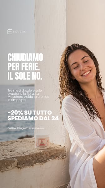 CHIUDIAMO PER FERIE. IL SOLE NO