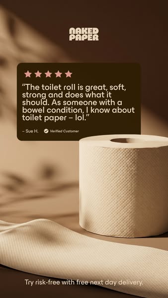 So Soft, You’ll Forget It’s Eco Loo Roll