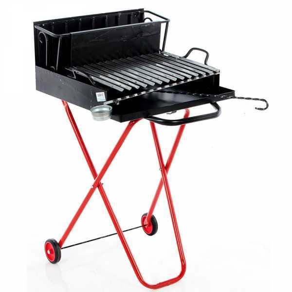 Barbecue portatile a legna e carbone 142 Small - Pieghevole