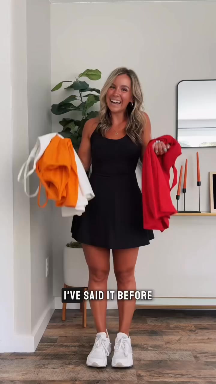Easy Peezy Backless Active Dress Buttery Soft & Snatching Fit