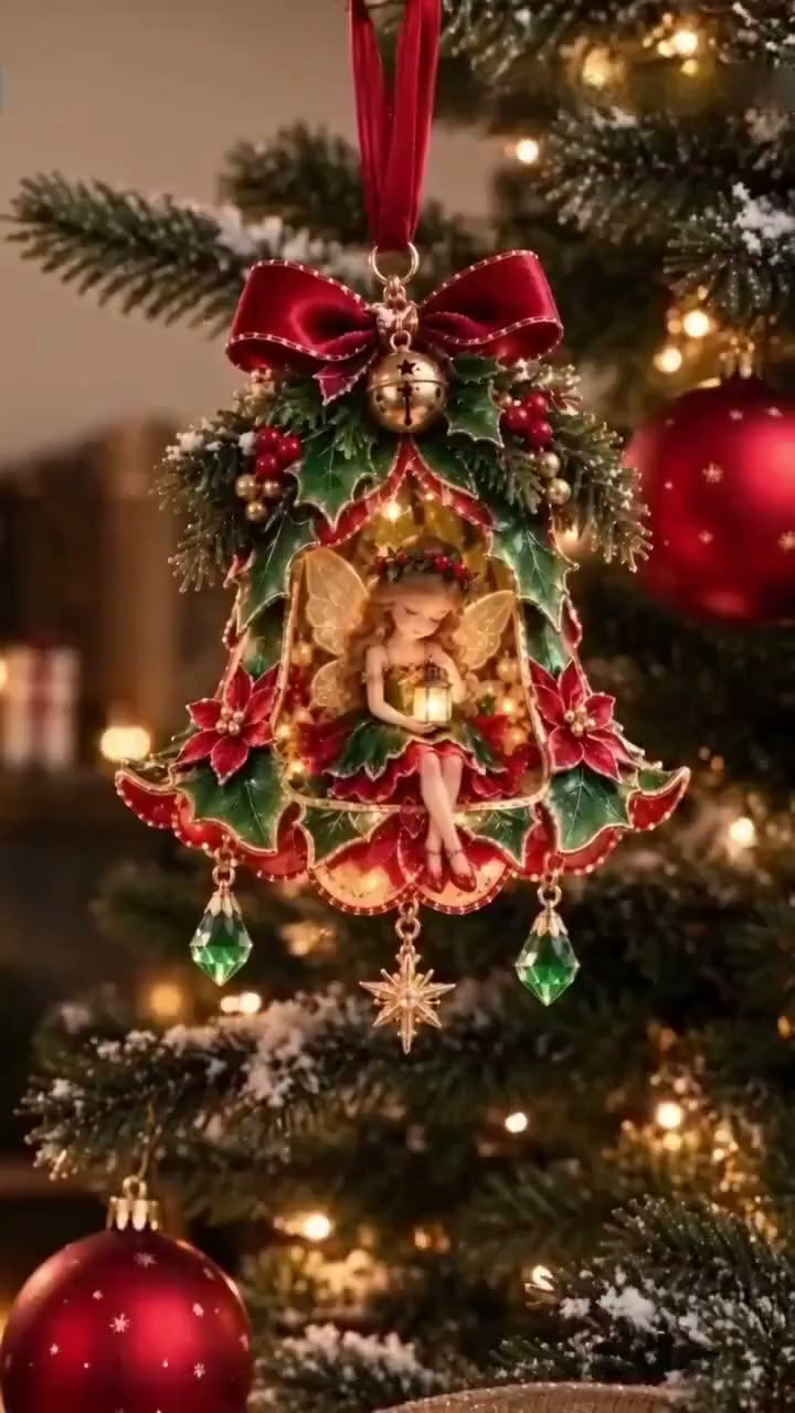 Eine kleine Feenwelt für Ihren Weihnachtsbaum