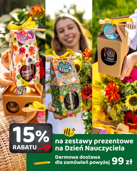 Anúncio de Nasza Pszczelarnia