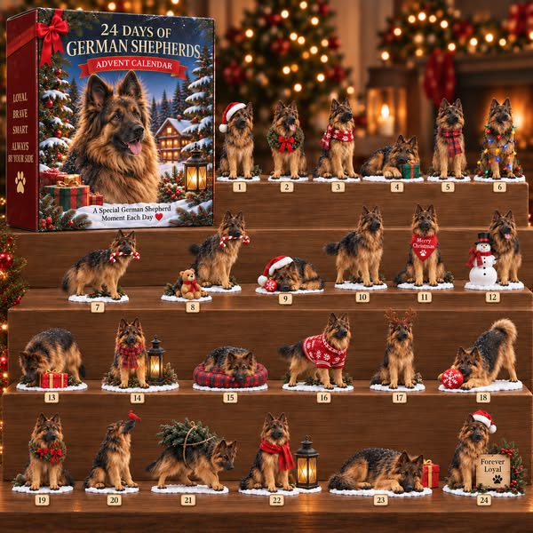 24 Days of German Shepherds — A Christmas of Loyalty & Love