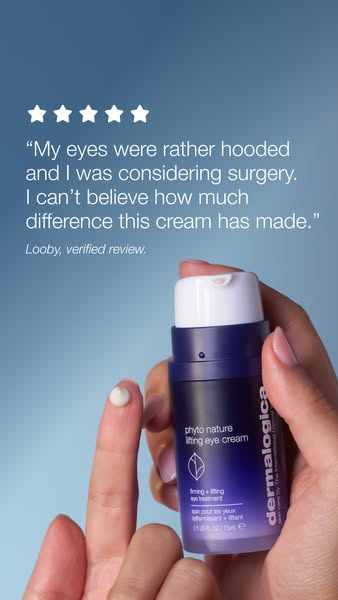 Clinically proven to lift upper eye-lid in 1 week*