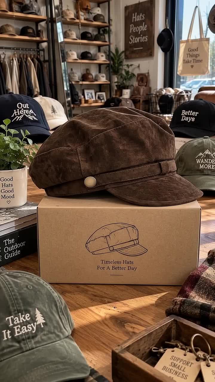 Vintage British-style beret