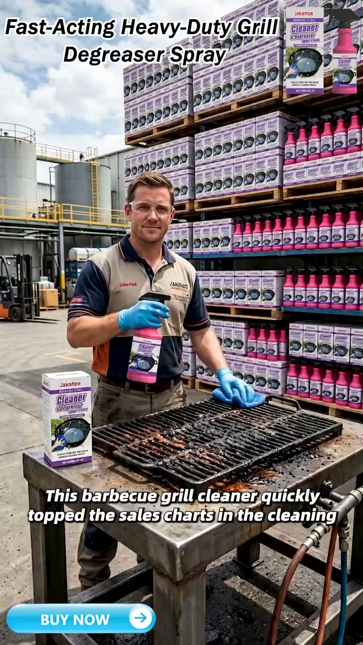 ANZEIGE: Fast-Acting Heavy-Duty Grill Degreaser Spray