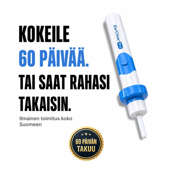 Et puhdista korviasi – työnnät ne tukkoon. Vanupuikkovirhe, jonka lukemattomat suomalaiset tekevät joka aamu