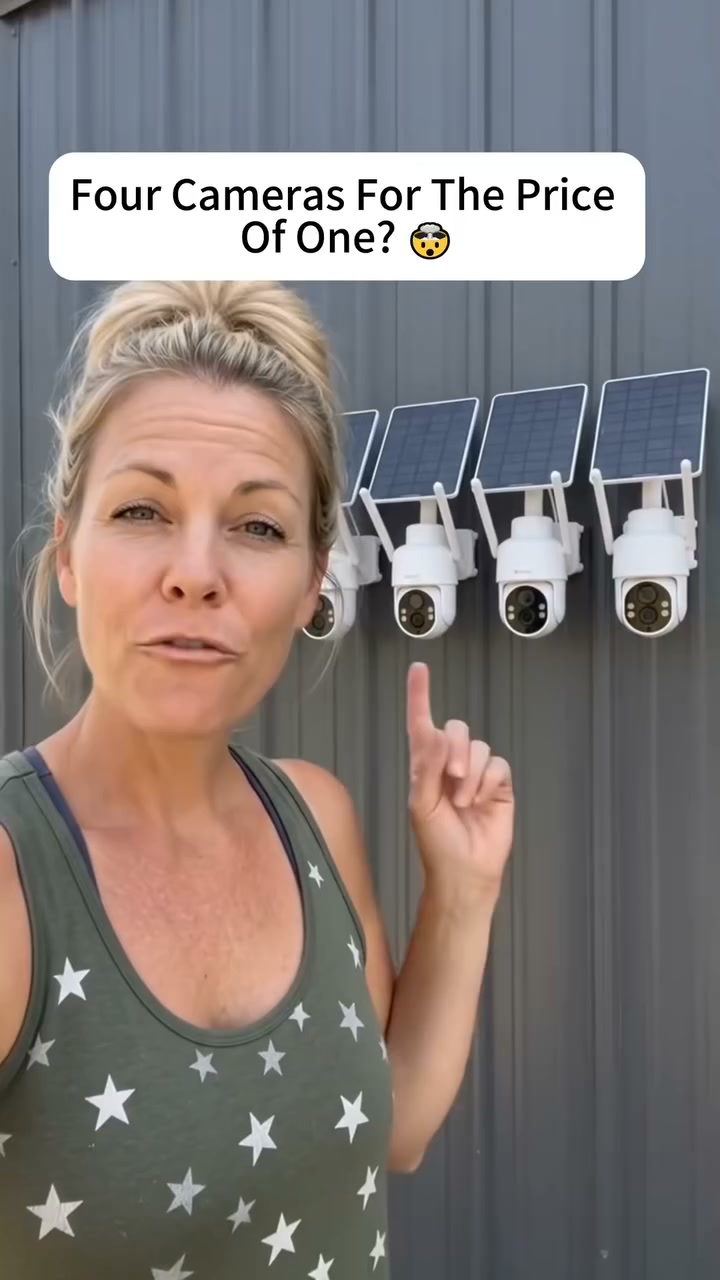 A "security camera" that doesn't need electricity.