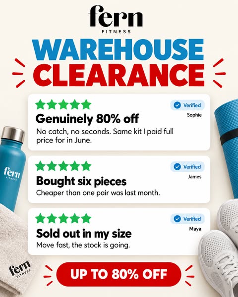Up to 80% Off Site Wide